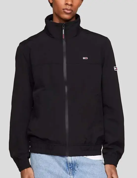 CAZADORA TOMMY JEANS TJM ESSENTIAL CASUAL BOMBER JACKET  BLACK - 1