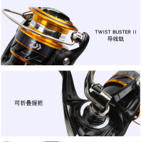 Carrete De Pesca DAIWA MISSION CS 2000-4000 Nueva Tamaño ABS Engranaje De Aluminio Machinado 2KG-6KG Potencia 3+1BB Para Oceanos Rios Lagos Y Montañas - details 8