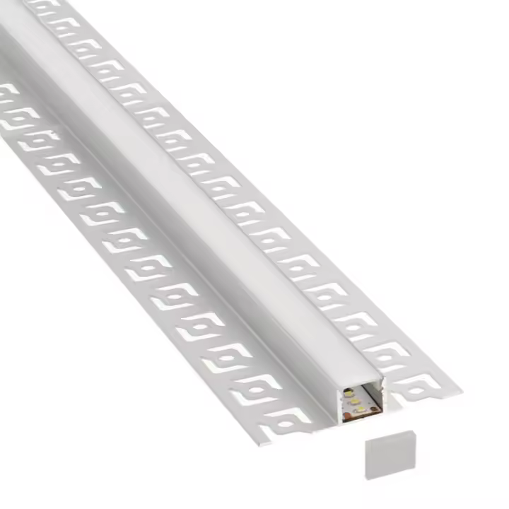 LEDBOX KIT Perfil arquitectónico aluminio LIG 1 metro. Perfiles para tiras LED, Perfiles arquitectónicos - 1