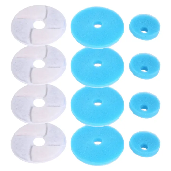 Filtros de fuente de agua para gatos, 4 piezas, círculo extraíble profesional, reutilizable, filtro de carbón para bebidas - 1