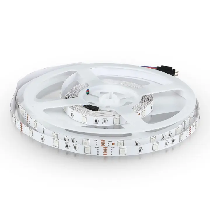 Tira LED SMD5050 - 30 LED RGB Interior IP20 VT-5050 IP20-30  V-TAC - 1