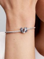 Pandora - Stranger Things - Charm de corazón que Brilla EN LA Oscuridad-Plata de Lei - details 3