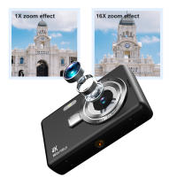 Cámara Digital Portátil 4K HD 1080P Con Autofocus Y Estabilización De Vídeo Para Vlog 96MP 16X Zoom Para Niños Adultos Principiantes - details 9