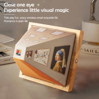 Lámpara De Pared 3D Visual Sin Gafas Con Luz Nocturna En 3 Colores Lámpara De Ambiente Pintura Montada En La Pared Arte Óptico - details 5