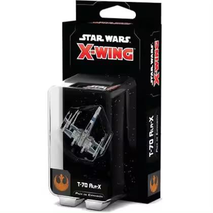 JUEGO DE MINIATURA - Star Wars Juegos de Mesa, T-70 Ala-X - Miniatura de Plástico Resistente -ASMODEE - 1