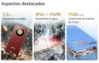 HONOR Magic8 Lite 5G | Teléfono, Smartphone, 8GB+256GB | 8GB+512GB, 7500mAh Autonomia de Bateria de 3 días, IP68 + IP69K Resistente al agua, 2,5m Resistente a caidas, 108MP OIS Cámara Al ultra nítida - details 1