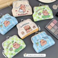 Monedero Mini Capybara De Peluche Unisex Material De Cuero Sintético Bolsa De Monedas Y Tarjetas Bolsa De Almacenamiento Para Niños - details 0
