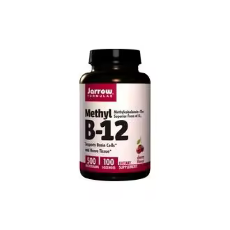 Jarrow Formulas Metil B-12 500 mcg 100 comprimidos  - 1