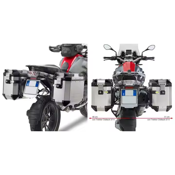 Givi Portamaletas Lateral Camside Bmw R1200 Gs 13/18   Ce U - 1