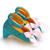 Zapatillas De Fiesta Para Bebé Niña Con Lazo Estilo Princesa Zapatos De Cama Para 0-12 Meses Moda Infantil Zapatos De Fiel - details 3