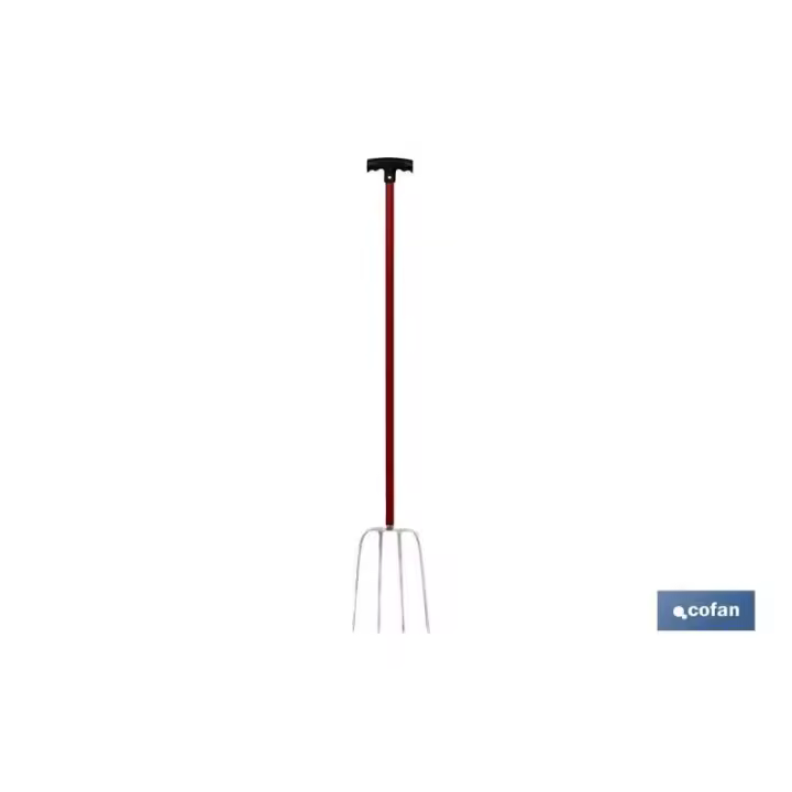 Horca mango metal 5 puas 260x1450mm - 1