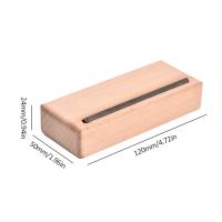 Bloque De Esmalte De Radio De Guitarra Herramienta De Banda Para Acero Inoxidable 45 Grados Para Pulido De Fret Fin De Escala Herramienta De Luthier Para Bajo Y Guitarra - details 1