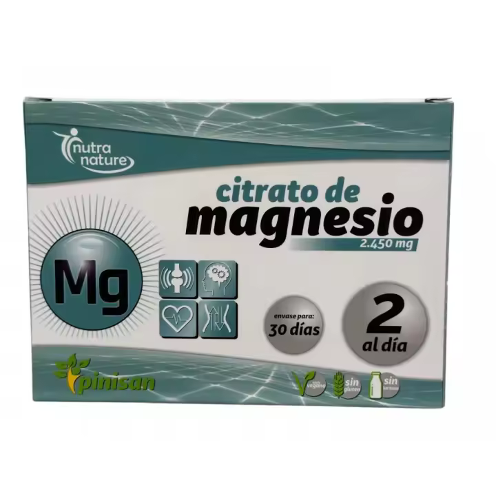 CITRATO de MAGNESIO 60 comprimidos de Pinisan - 1