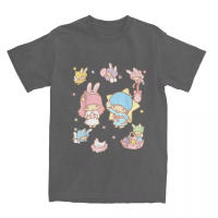 Camiseta De Algodón Little Twin Stars Y Amigos Para Hombres Y Mujeres Camiseta De Manga Corta Para El Verano Camiseta De Algodón Hip Hop - details 9