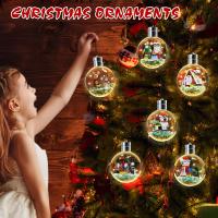 Juego De Bloques De Construcción Navideños 6 En 1 Lámpara De Navidad Colgante Decoración Para Edificios Juguetes Educativos Para Niños Y Niñas Regalos De Navidad - details 0