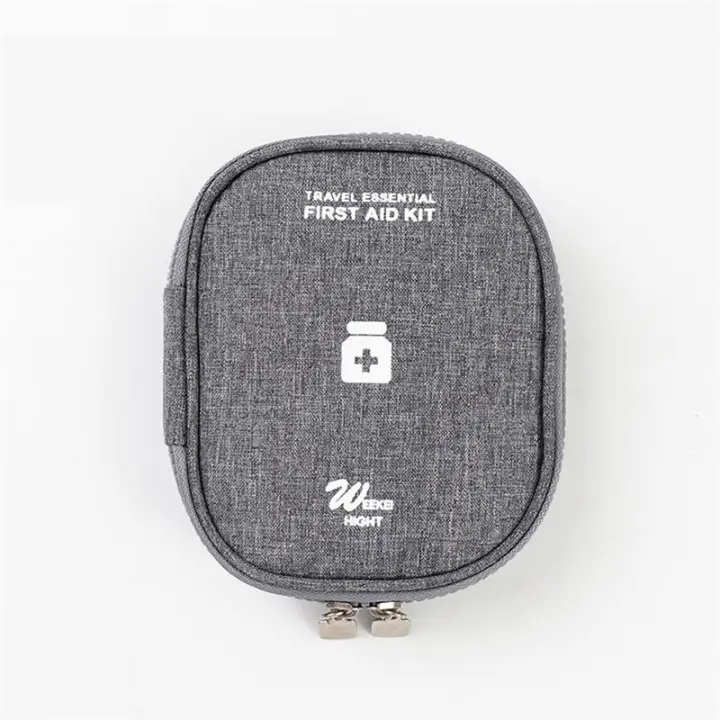 Kit De Primeros Auxilios Familiar Portátil Para Viajes Al Aire Libre Con Bolsa De Almacenamiento De Gran Capacidad Y Organizador De Medicamentos - 1