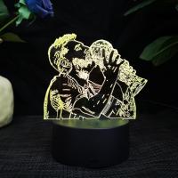 Lámpara De Noche 3D De Lionel Messi Control Remoto Y Táctil Cambio De Color En 16 Tonos Decoración Para Habitación Regalo Para Fanáticos Luz De Mesa Para Dormitorio - details 3