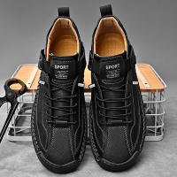 Zapatos Casuales Para Hombre De Cuero Hacer a Mano Transpirables Mocasines De Moda Talla Grande 38-48 Zapatos De Barco Lujo - details 40