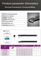 LIHAOPING Herramientas De Torno S10K S12M S16Q S20R S25S SDZCR07 SDZCR11 Herramienta De Girado Interno Barra De Boreo CNC SDZCR SDZCL Acero De Aleación HRC42-46 - details 4