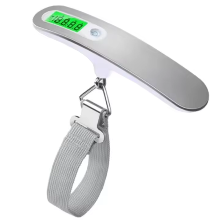 Báscula Electrónica Portátil 50KG Mini Para Equipaje Fácil De Transportar Escala De Medición De Precisión Para Viajes - 1