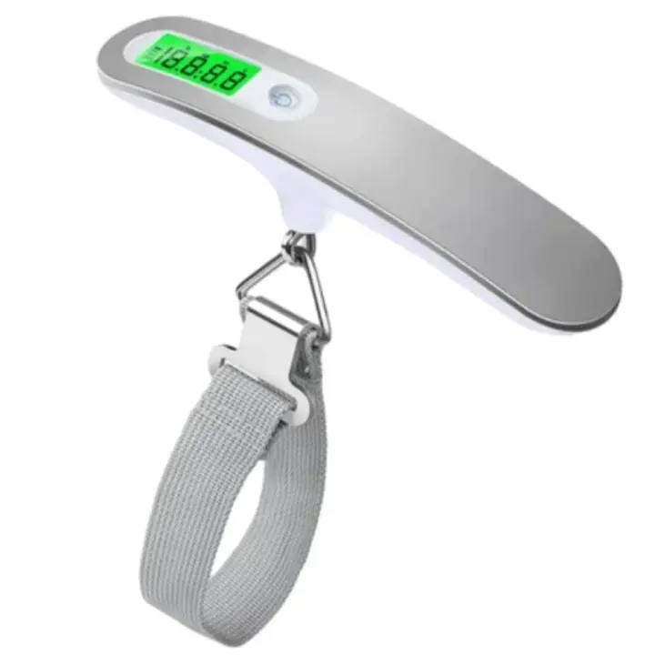 Báscula Electrónica Portátil 50KG Mini Para Equipaje Fácil De Transportar Escala De Medición De Precisión Para Viajes - 1