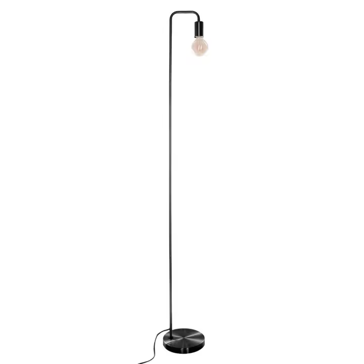 Atmosphera Lámpara de Pie Metal Negro Elegante y Refinado - 1