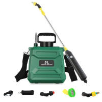 Almohadilla Eléctrica De 5L Para Riego Del Jardín Y Césped Con 3 Modos Recargable Automática Botella De Pesticida Para El Hogar - details 6
