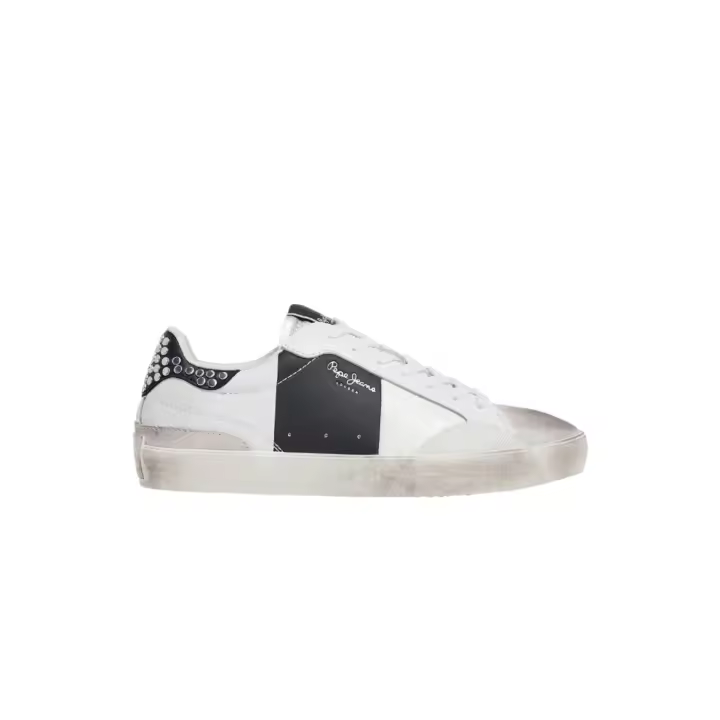 Zapatillas Pepe Jeans Lane Glam Mujer Blanco - 1