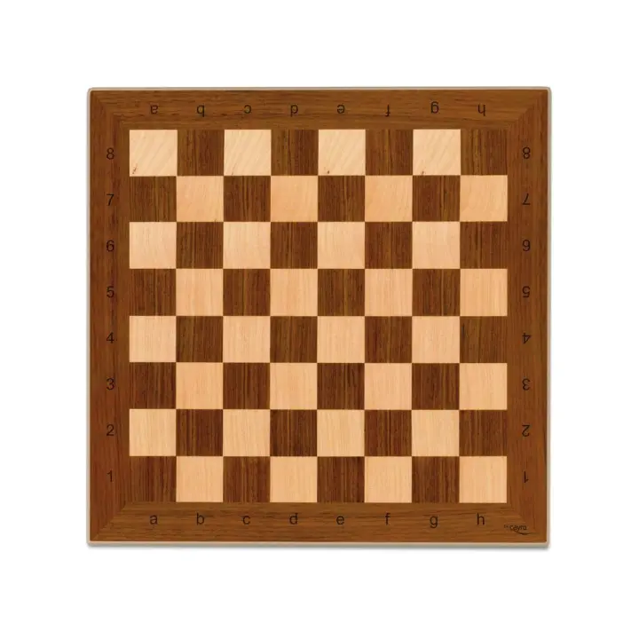 Cayro Tablero Ajedrez de Madera 40x40 cm | Juego de Mesa Familiar - 1