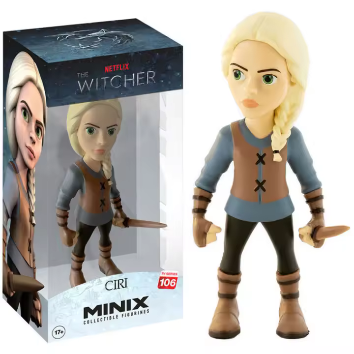 Figura Minix Ciri The Witcher 12cmFigura  Coleccionable - Idea de Regalo- Mercancia Oficial - Juguetes para Niños y Adultos - Movies Fans - Muñeco para Coleccionistas y Exposición - 1