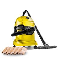 Juego de 5 bolsas rectas para aspiradora Karcher WD3, WD 3 Premium, WD3200, WD3500P, A2204, A2534, SE4001, KAR69591300 - details 1