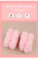 Cute Plush Wristband Para Cabello Y Maquillaje Resistente Al Humo Fundas Para Mascarillas Y Auriculares Accesorio De Baño Unisex - details 5