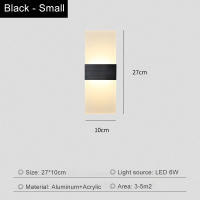 Lámpara De Pared LED De Acrílico Moderna Para Sala De Estar Hotel Dormitorio Pasillo Escalera Entrada Luces De Ambiente Luxurioso Lámpara De Noche - details 7