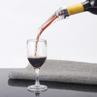 UPORS Aerador De Vino Premium Tapón Decantador Rojo Dispensador De Botella Con Boquilla Ecológico Y Duradero Para Barra - details 1