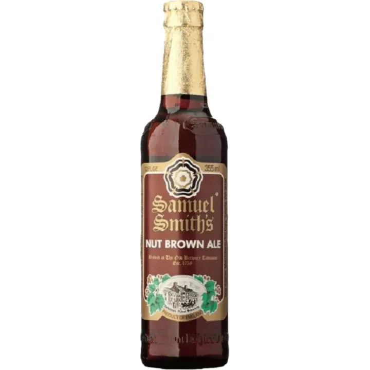 6 uds x Samuel Smith Nut Brown Ale 35,5Cl cerveza Inglesa tostada - 1