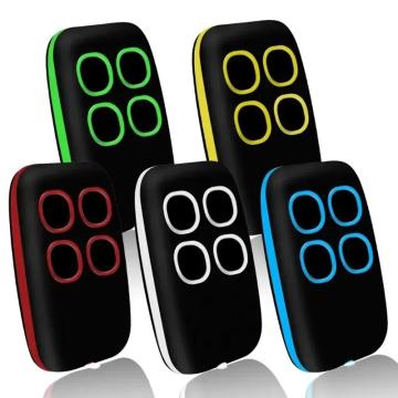 Frecuencia 433.92 MHz 4 Mandos A Distancia Clonables – Reemplazo Universal Para Puertas De Garaje Y Alarmas De Coche, Frecuencia 433 MHz Compatible Códigos Fijos
