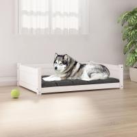 vidaXL Cama para Perros Sofá Asiento para Mascotas Madera de Pino Cera Color Marrón cera,  Marrón miel,  Natural y mas - details 3