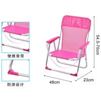 Maxia Market - Silla Playa Plegable Aluminio con Reposabrazos y Topes Antivuelco Silla Palaya Camping ligera Facil Transportar - details 3