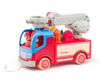Camion de Bomberos con Luces y Sonidos Madera Woody - details 2