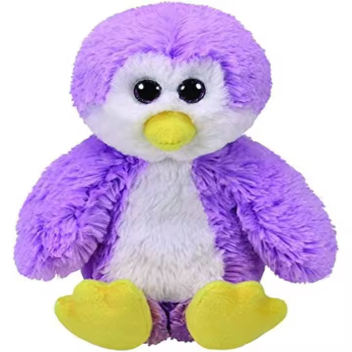 Peluche Ty 73741 Morado Unisex - Medida 23 Cm - Todas las Edades - 1