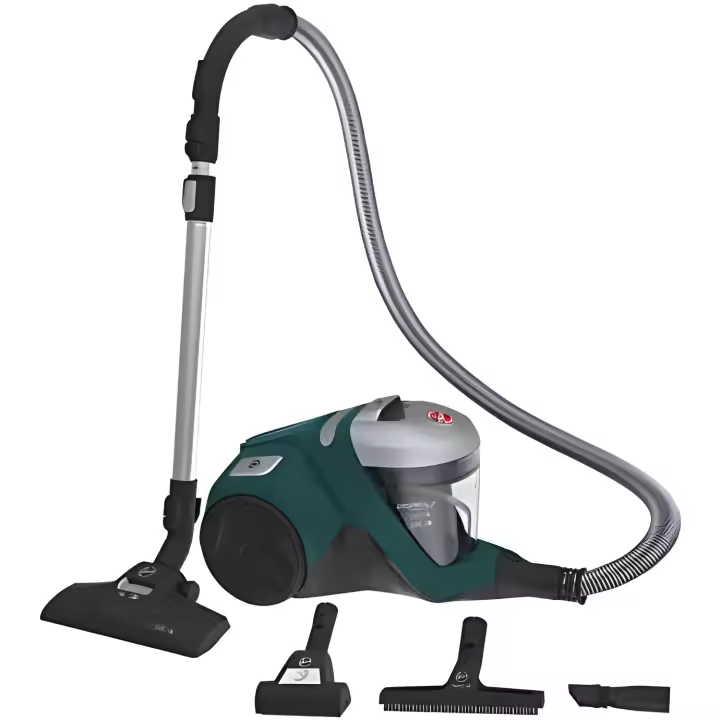 HOOVER Aspiradora de Trineo Especial Alergias, Sin Bolsa, 850W, Filtro HEPA 13, Ciclónico, Depósito 2L, Cable 7m - HP300 - 1