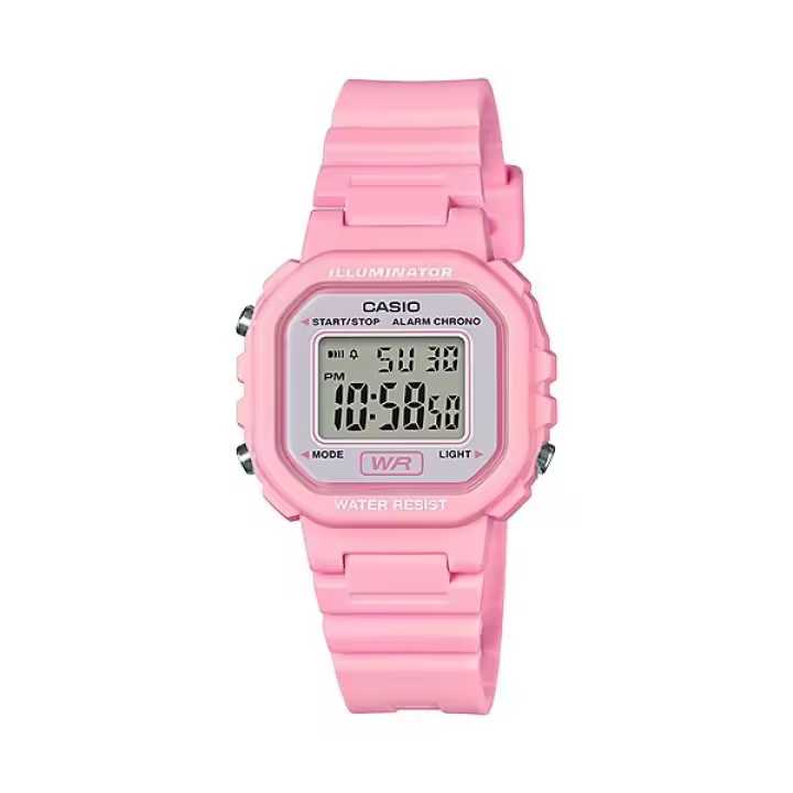 Reloj CASIO Niña Collection LA-20WH-4A1EF - Digital rosa resistente al agua - 1