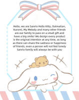 Llavero De Peluche Sanrio Cogimyun Kuromi 10cm Muñeco De Algodón PP Colgante Para Mochila Regalo Para Estudiantes Con Oso Y Nube Kawaii - details 2