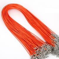 10 Pcs De Cadena De Cuero Falso Para Pulseras Collares Con Cierre De Tobogán Hecho En China Material De Poliéster Para Creación De Joyería DIY - details 8