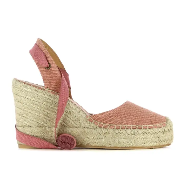 CAMILA'S Alpargatas de cuña KING de color Rosa - 1