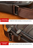 WESTAL-Bolso de hombro de cuero genuino para hombre, bandolera informal, regalo, gran oferta - details 11