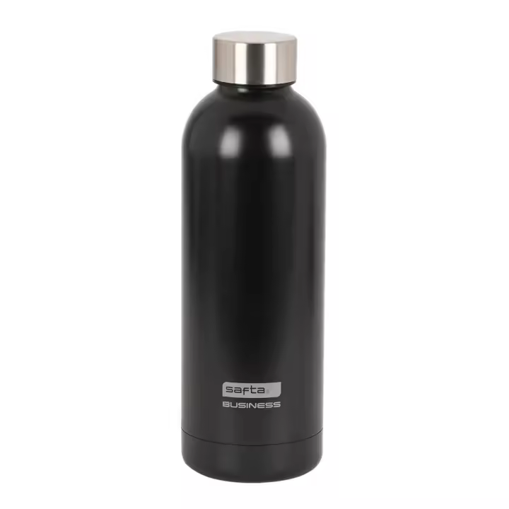 Botella Termo Acero Inoxidable 500Ml Safta Business "Black" 7X22,5X (342200899) - 1