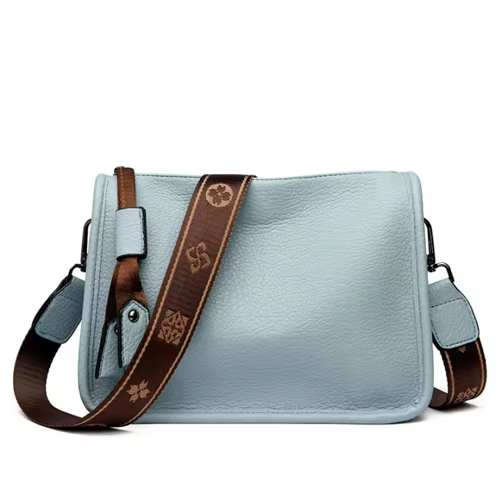 Bolso De Hombre Para Mujer De Cuero Genuino De Alta Calidad Lujo Suave Cuero De Vaca Bolso De Tote Fashion 2024 Bolsos Cruzados Y De Hombre Para Damas - 1