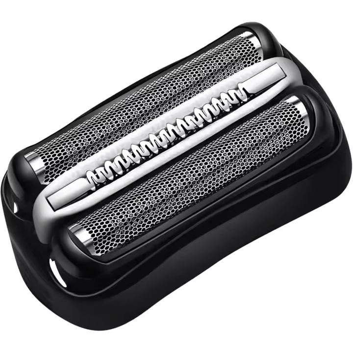 Braun Serie 3 Hoja de Afeitadora, Braun Serie 3 Cabezales de Afeitadora, Piezas de Repuesto Negras para Cabezales de Afeitadora Eléctrica Serie 3, Accesorio de Cabezal de Cuchilla de Repuesto (32B) - 1