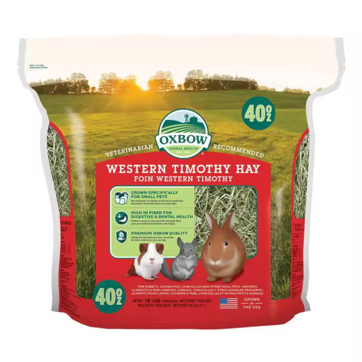 Heno para roedores - Oxbow Western Timothy de 425g - CPA - 1